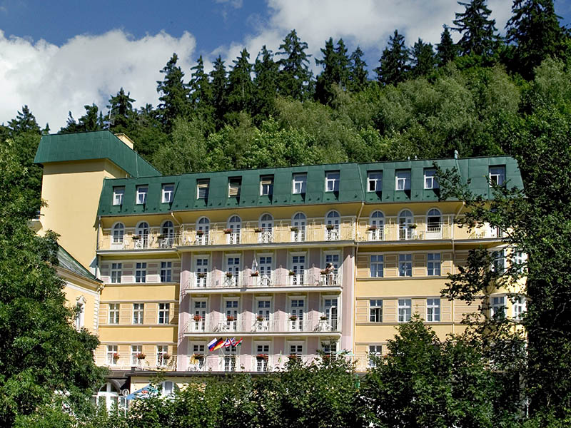 Exterier hotelu Vltava=Exterier Hotel Vltava